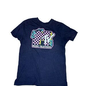 MTV Music Television Retro Graphic Tee | Size XL